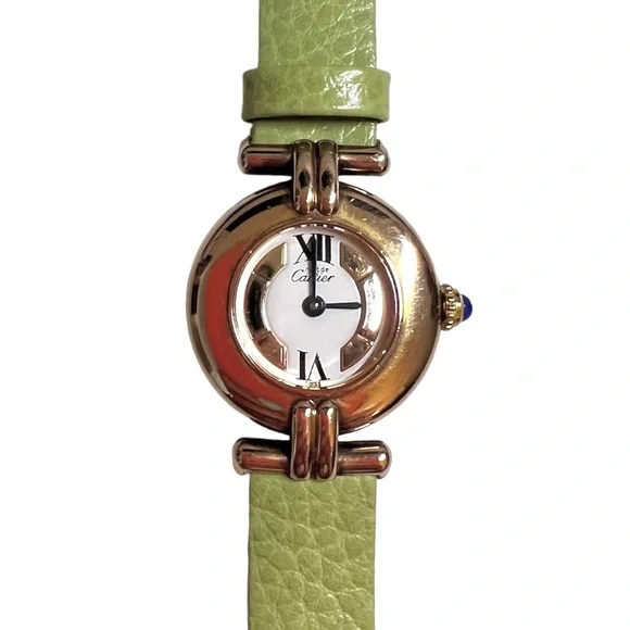 Cartier Trinity Colisee Vintage Watch Vintage Cartier Vermeil Colisée Watch: Trinity Dial, 1980s  main image 3